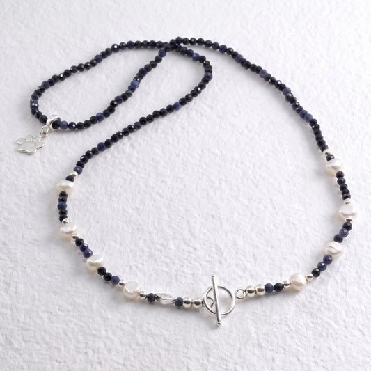TEDDY - sapphire multi way necklace