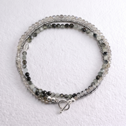 NIMBUS multi way semi precious necklace/bracelet