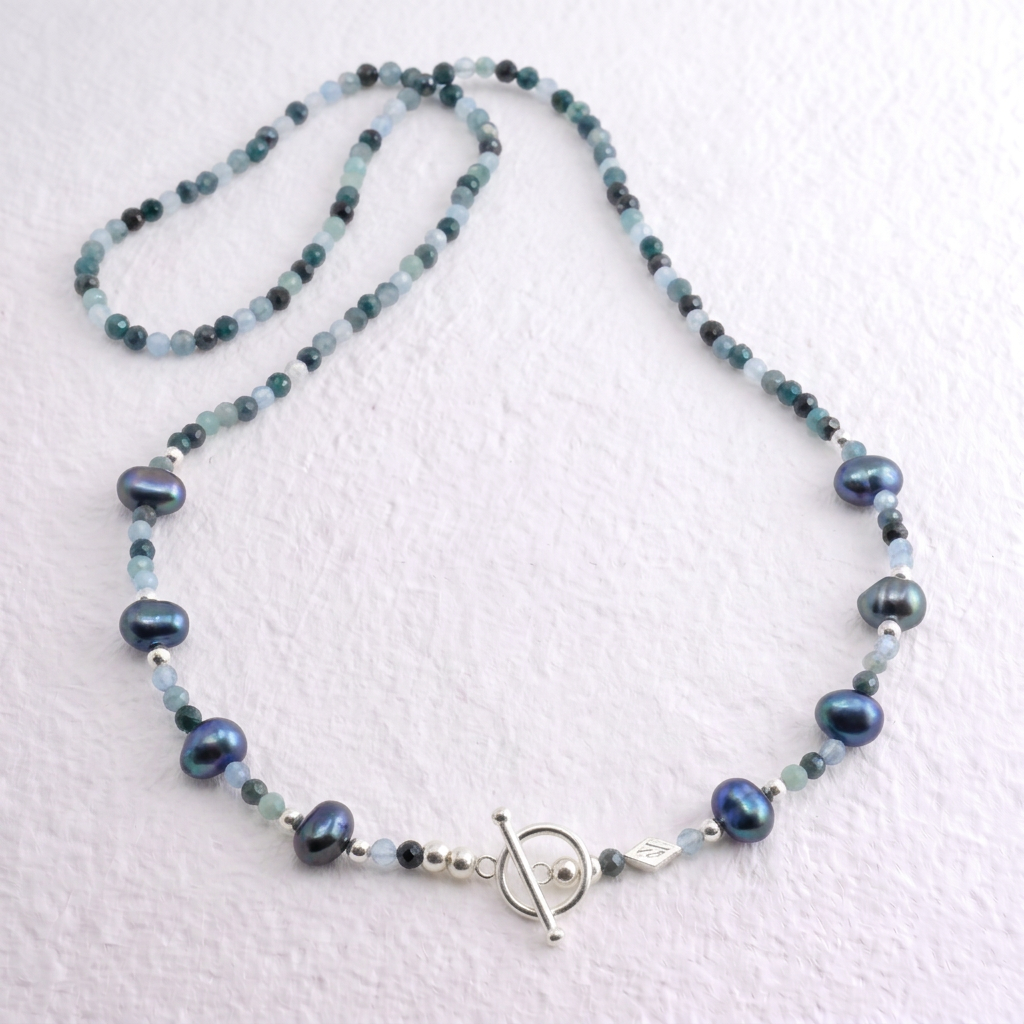 ATLANTIS - Autumn Almanac - grandidierite and aquamarine Multi Way