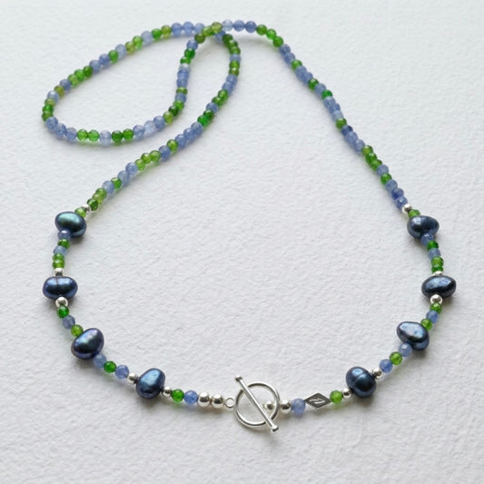 LAKE - Autumn Almanac - kyanite and chrome diopside Multi Way