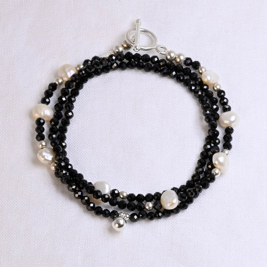TANZANIAN semi precious beaded multi way necklace