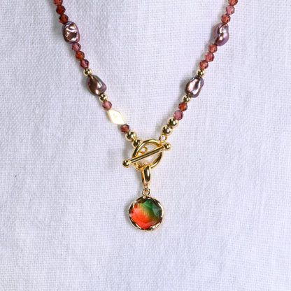 RED/GREEN CRYSTAL