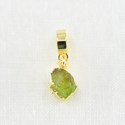 TINY PERIDOT & GOLD