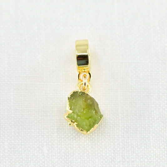 TINY PERIDOT & GOLD