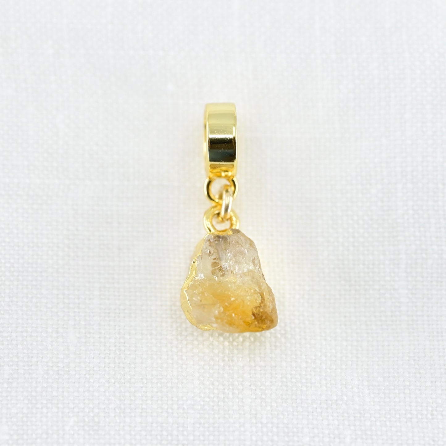 TINY CITRINE & GOLD