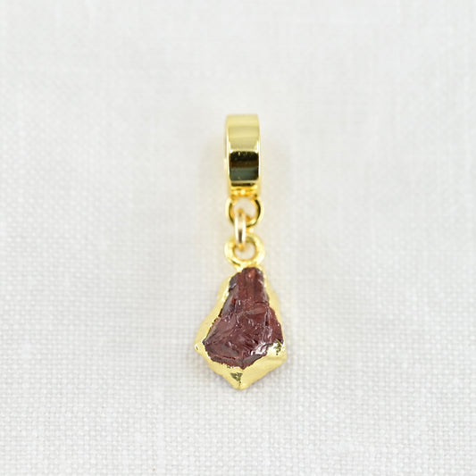TINY GARNET & GOLD