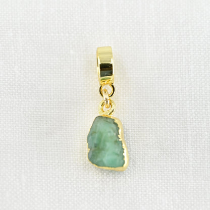 TINY EMERALD & GOLD