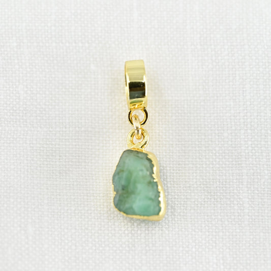 TINY EMERALD & GOLD