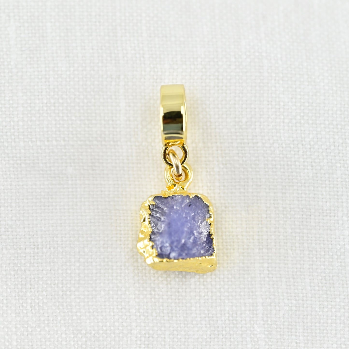 TINY SAPPHIRE & GOLD