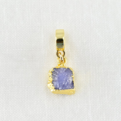 TINY SAPPHIRE & GOLD