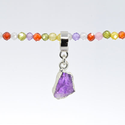 TINY AMETHYST & SILVER