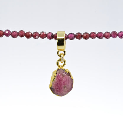 TINY RUBY & GOLD
