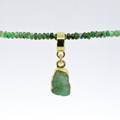TINY EMERALD & GOLD