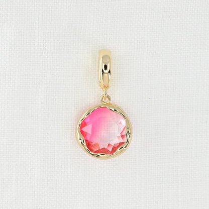 PINK/CLEAR CRYSTAL