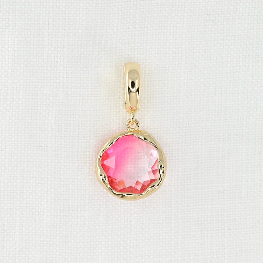 PINK/CLEAR CRYSTAL