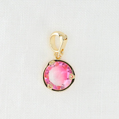 PINK/CLEAR CRYSTAL