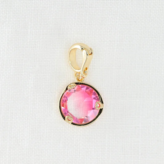 PINK/CLEAR CRYSTAL