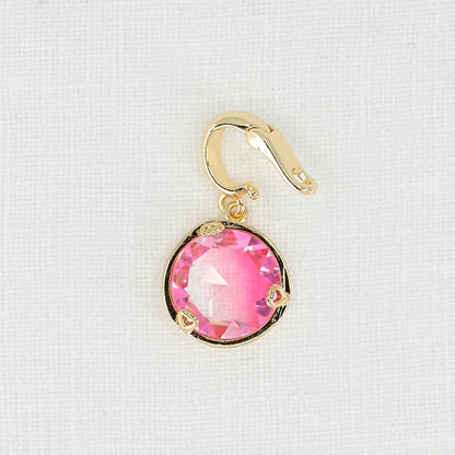 PINK/CLEAR CRYSTAL