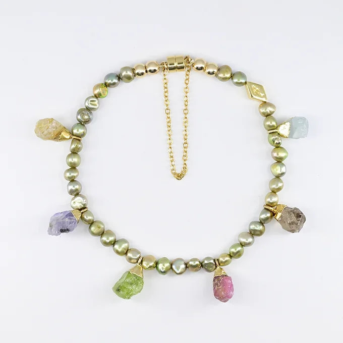 GREEN ROCK CHARM