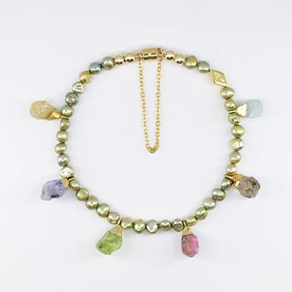 GREEN ROCK CHARM