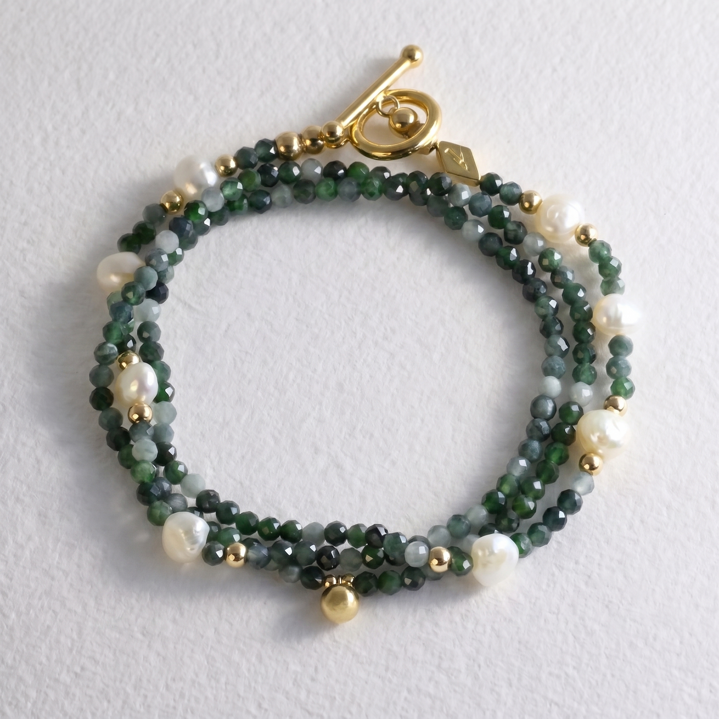 GAELIC - jadeite multi way necklace