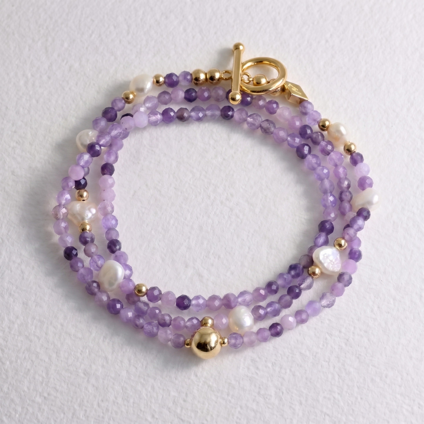 BRAZILIAN - amethyst multi way necklace