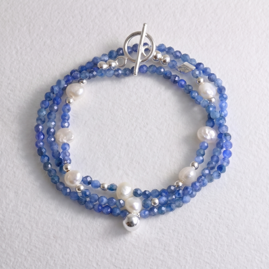 POOLE - kyanite multi way necklace