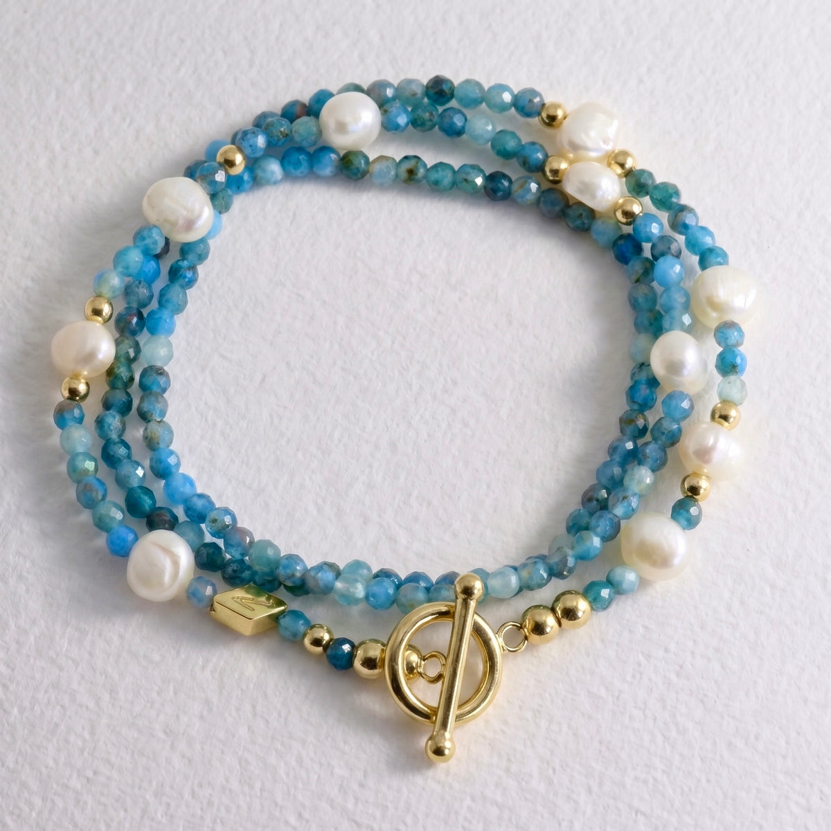 CRUISE - ocean apatite multi way necklace