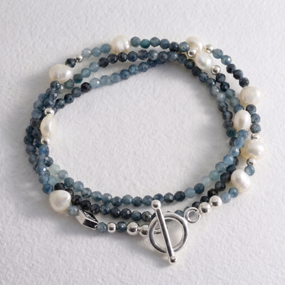 CITY BREAK grandidierite multi way necklace