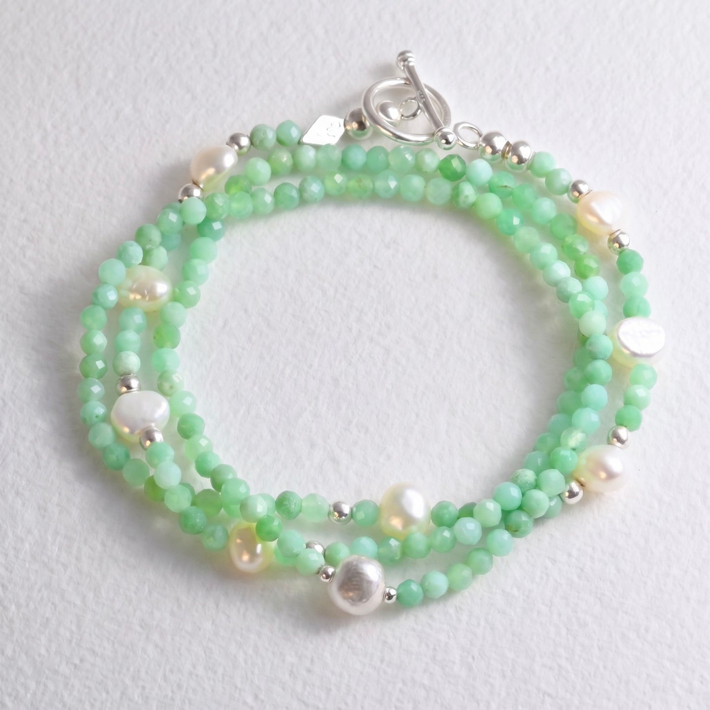 BAHAMIAN - chrysoprase multi way necklace