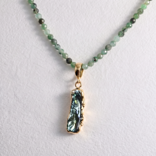 PEARL STICK clip on pendant