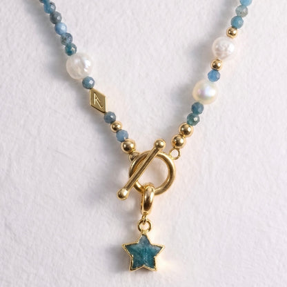 CRUISE - ocean apatite multi way necklace