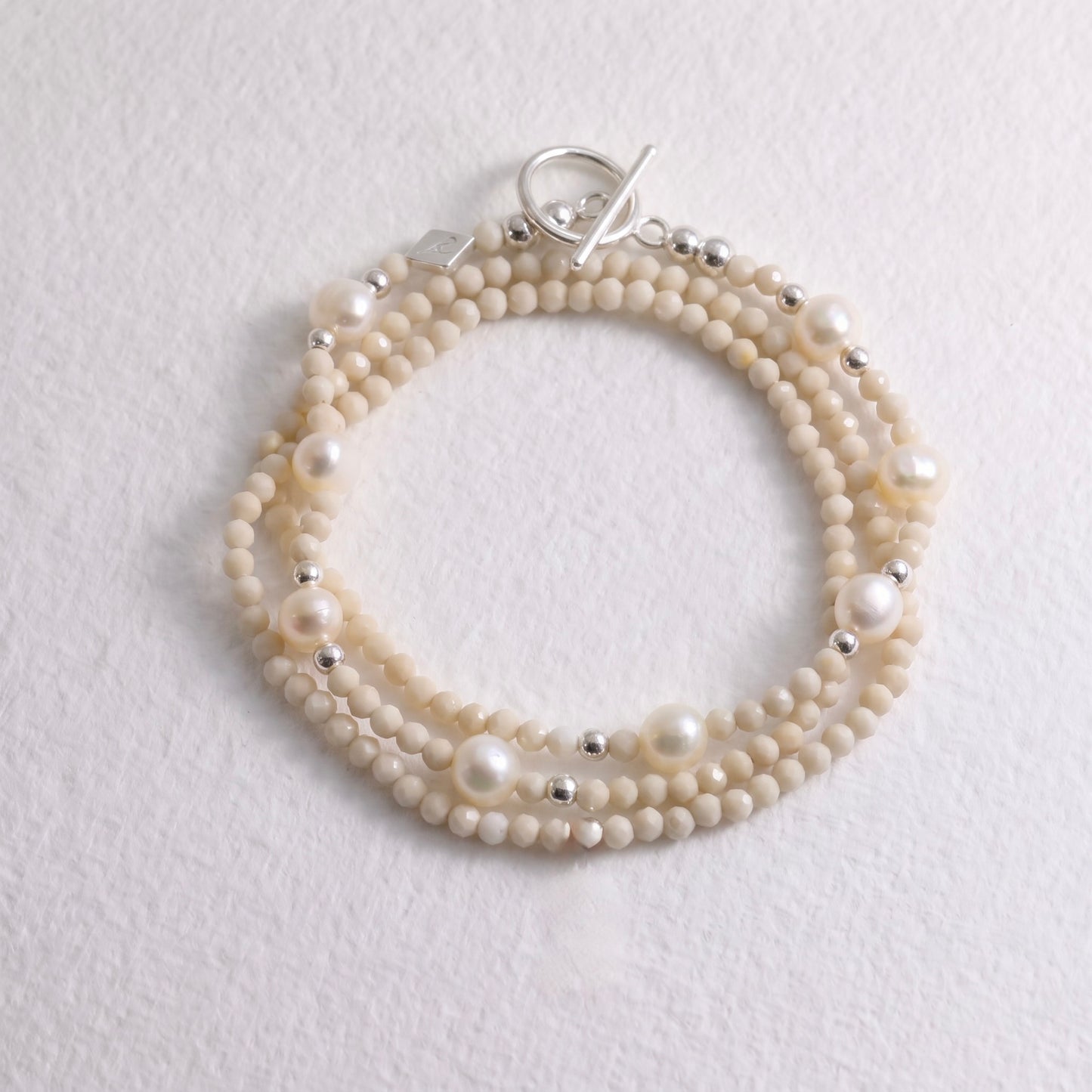 PACIFIC - bamboo coral multi way necklace