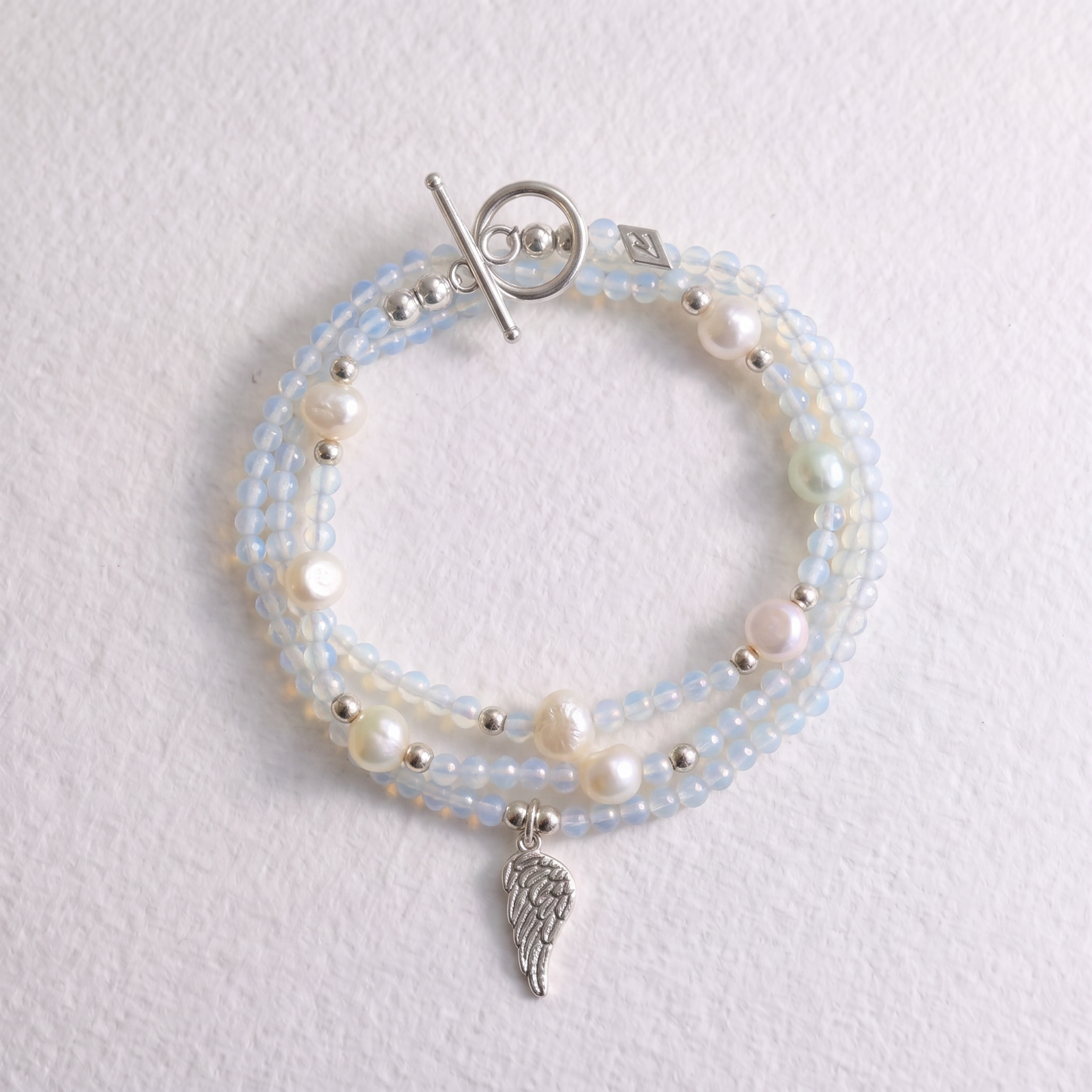 WINGS - blue moonstone multi way necklace