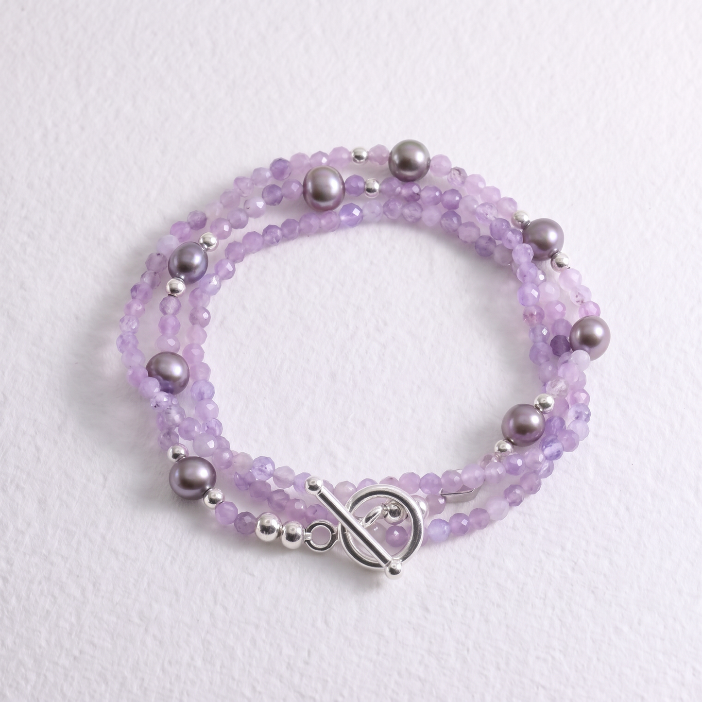 HEATHER - Autumn Almanac - amethyst multi way necklace