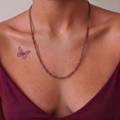 SPICE - Autumn Almanac - garnet multi way necklace