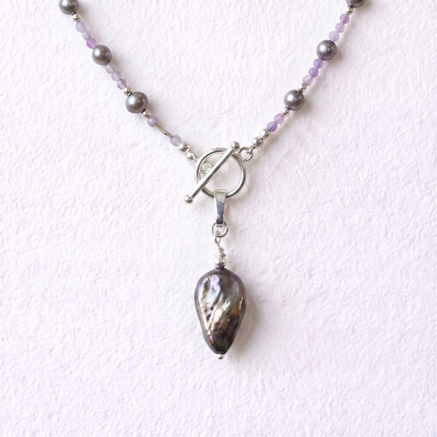 HEATHER - Autumn Almanac - amethyst multi way necklace