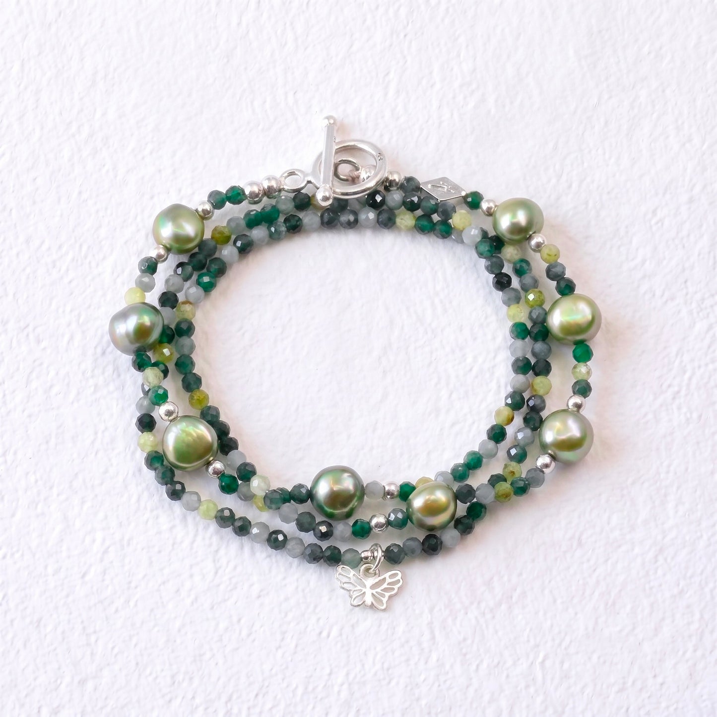 PARSLEY - Autumn Almanac - jadeite multi way necklace