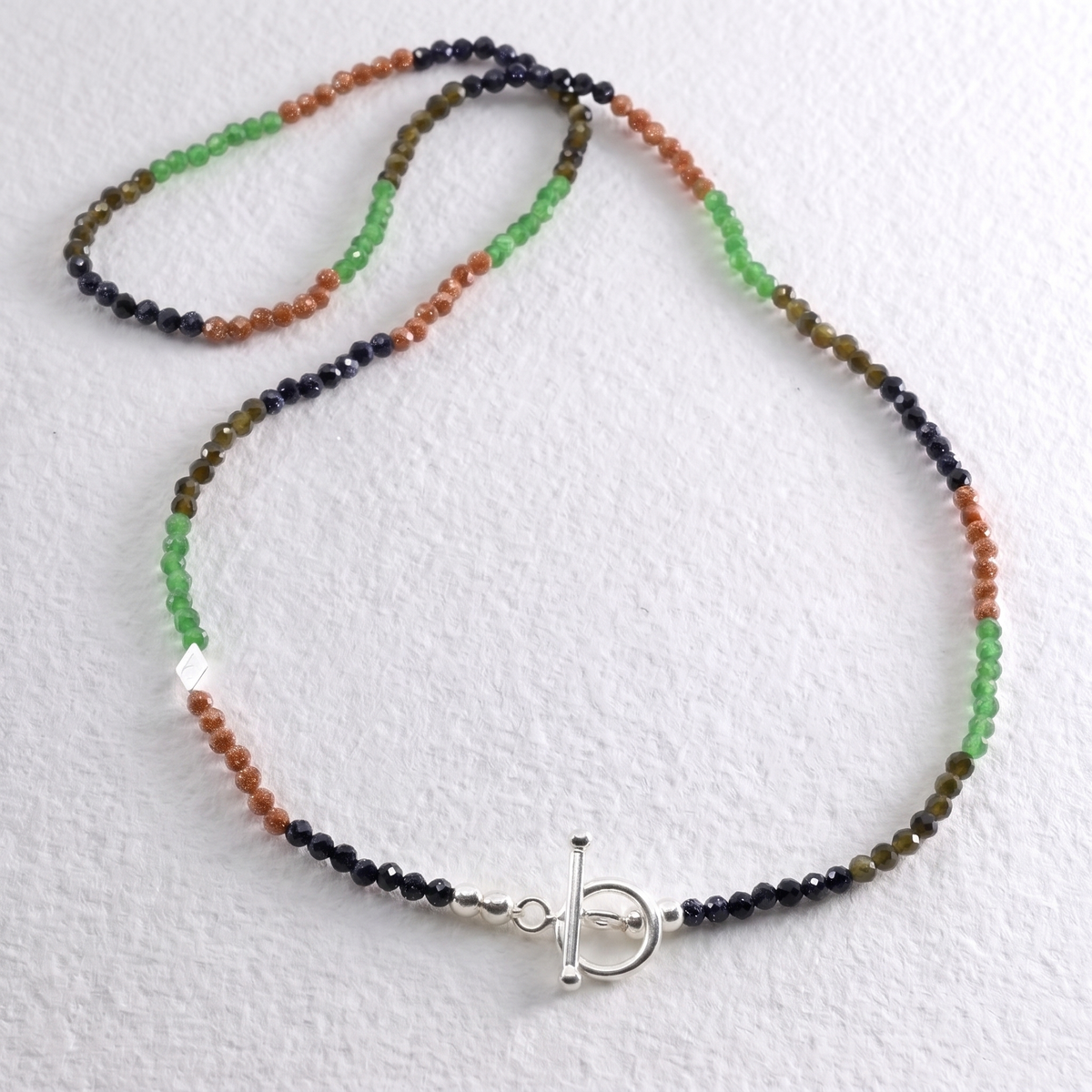 WINTER - multi colour multi way necklace/bracelet