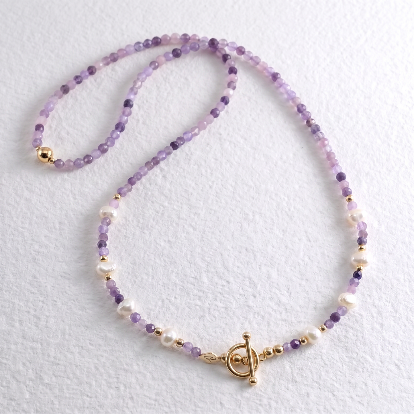 BRAZILIAN - amethyst multi way necklace
