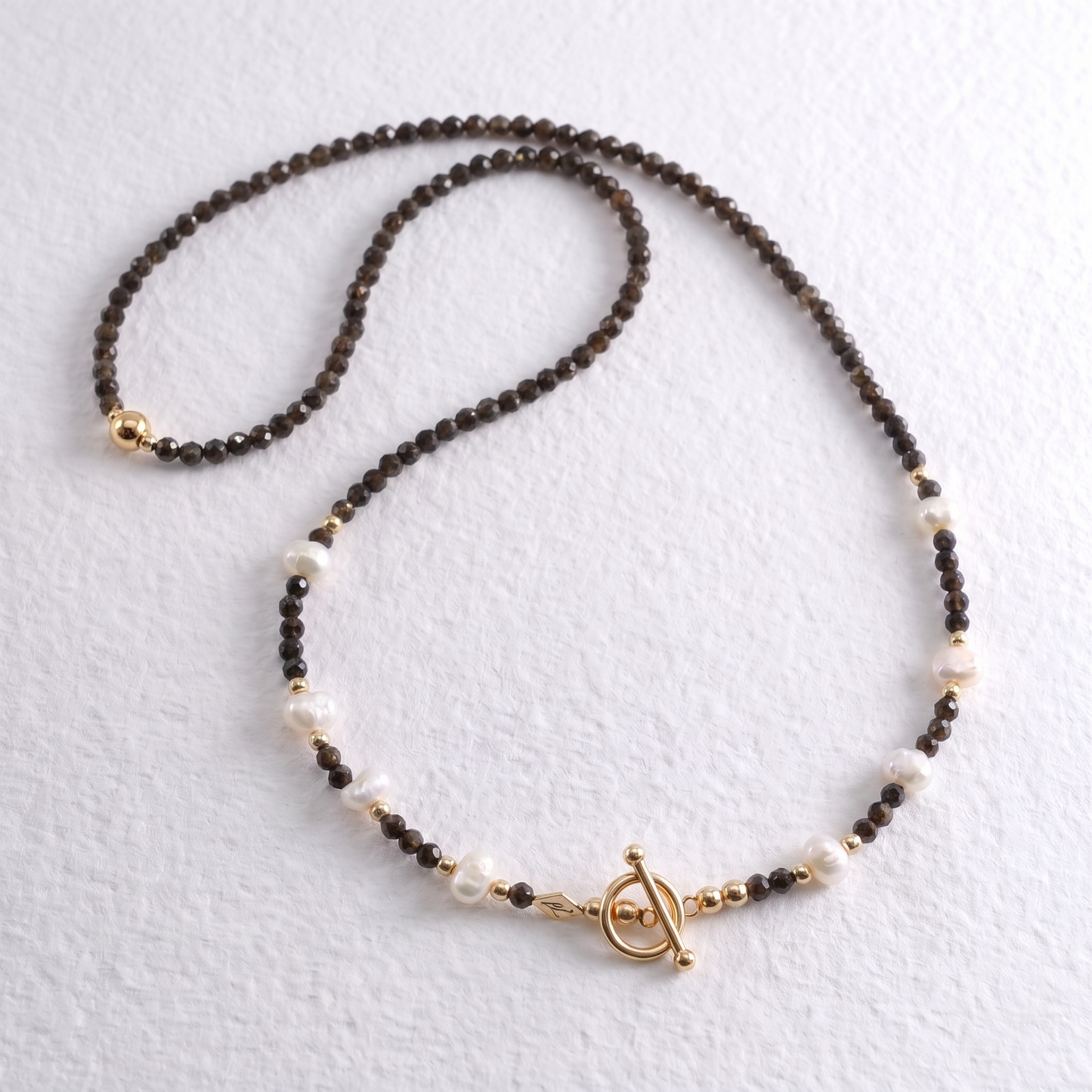 ROMANY - bronzite multi way necklace