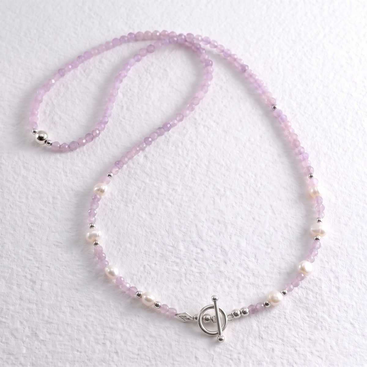 WISTERIA - kunzite multi way necklace