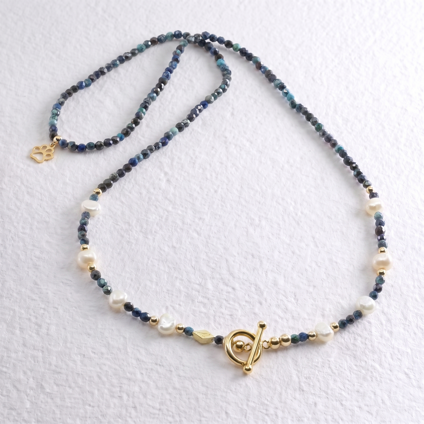 PETRA - chrysocolla multi way necklace