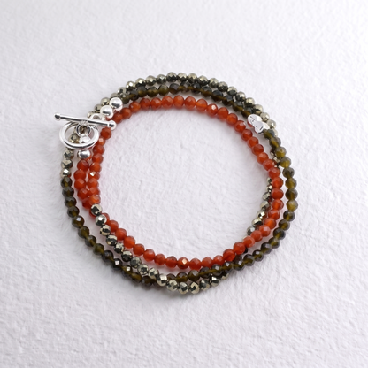 AUTUMN  - multi way necklace/bracelet