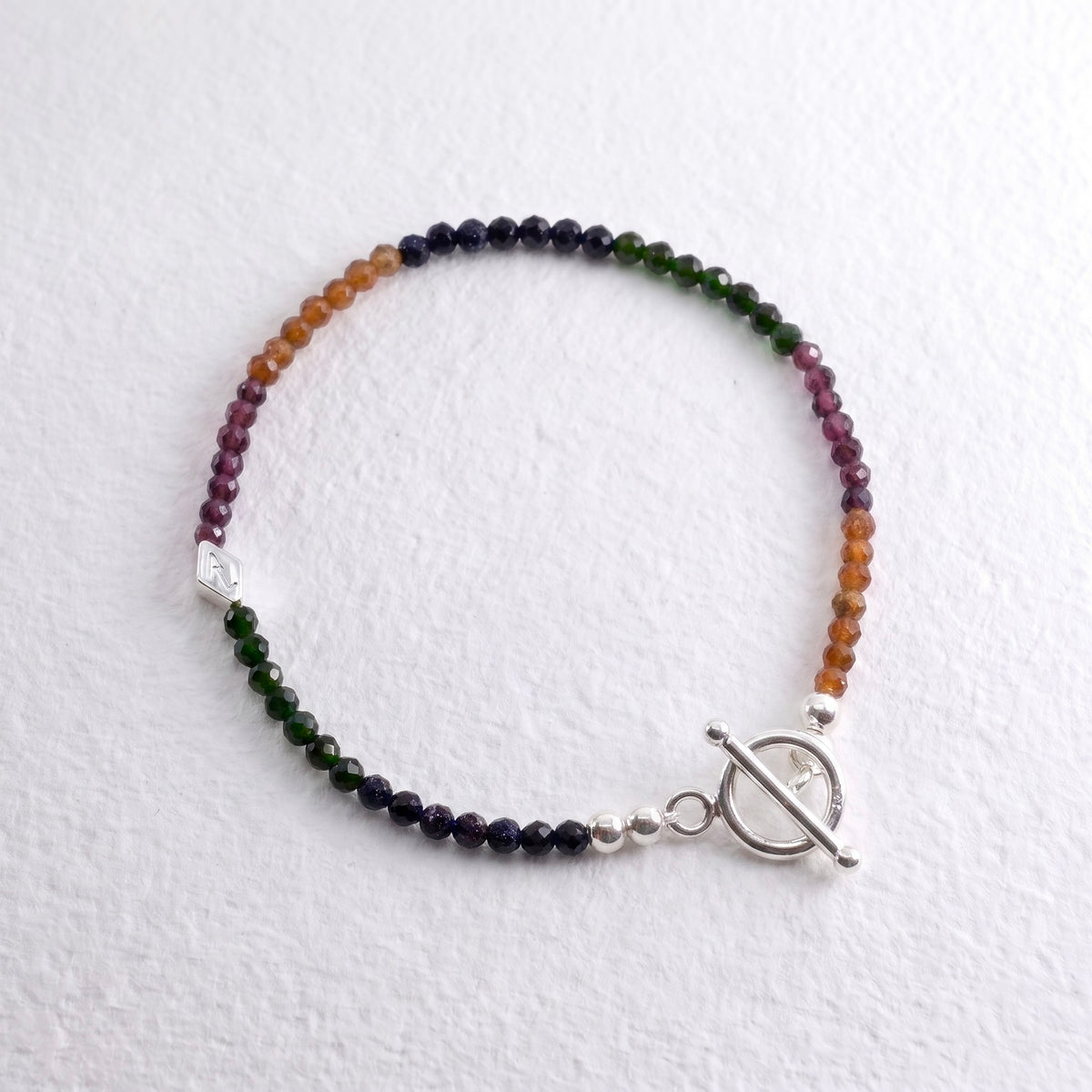 WINTER - multi colour semi precious bracelet