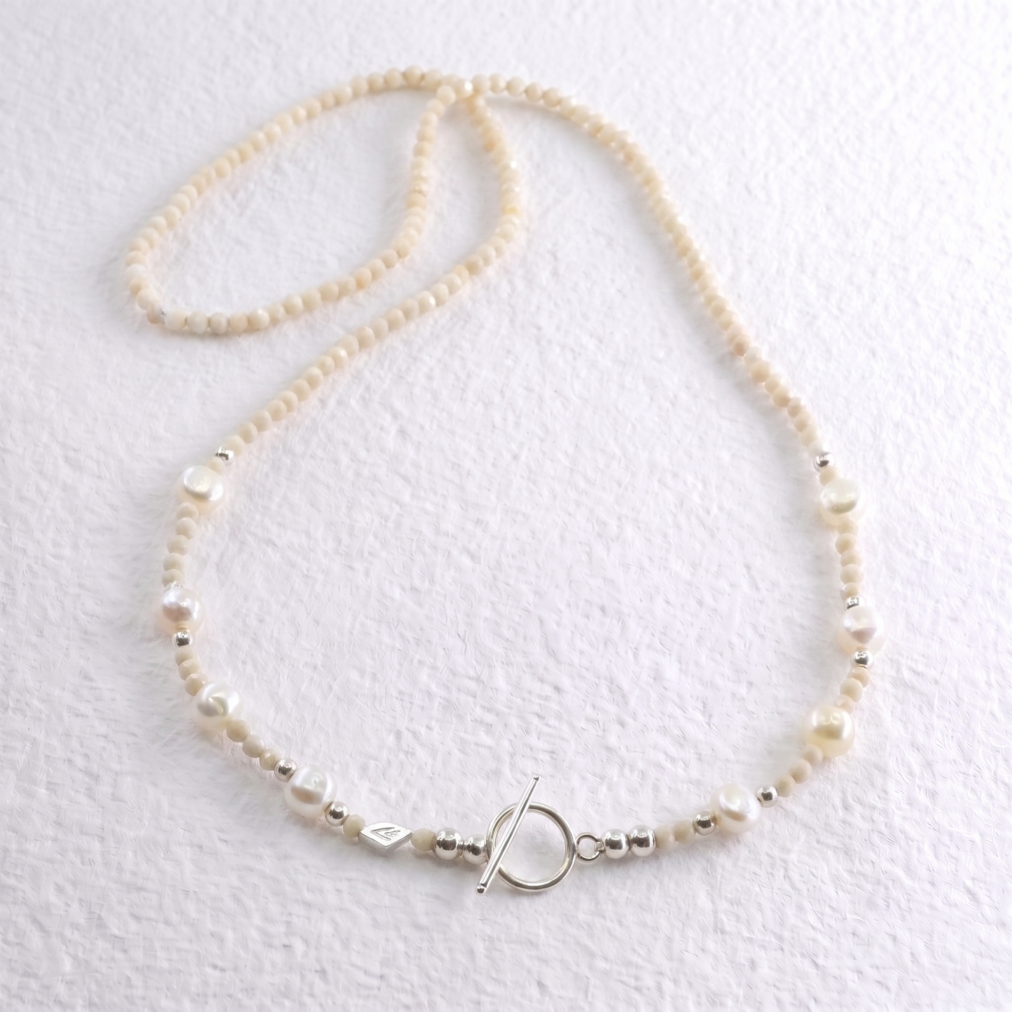 PACIFIC - bamboo coral multi way necklace