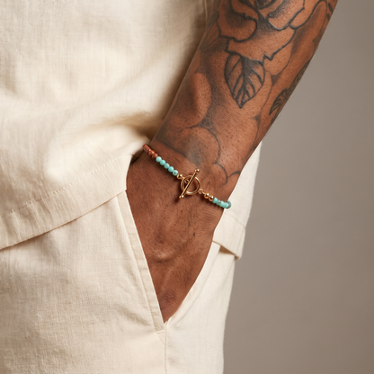SUMMER - multi colour semi precious bracelet