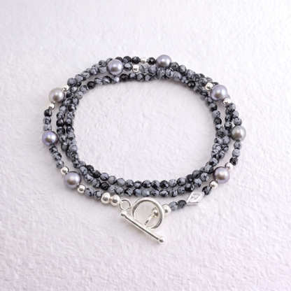 CLOUD - Autumn Almanac - snowflake obsidian Multi Way
