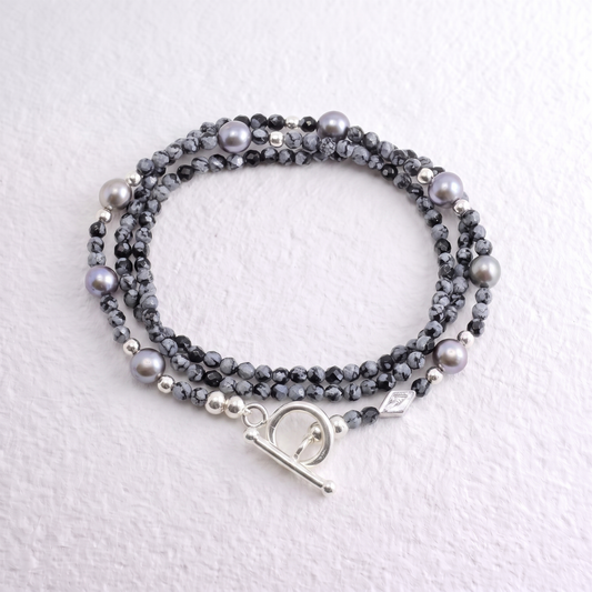 CLOUD - Autumn Almanac - snowflake obsidian Multi Way