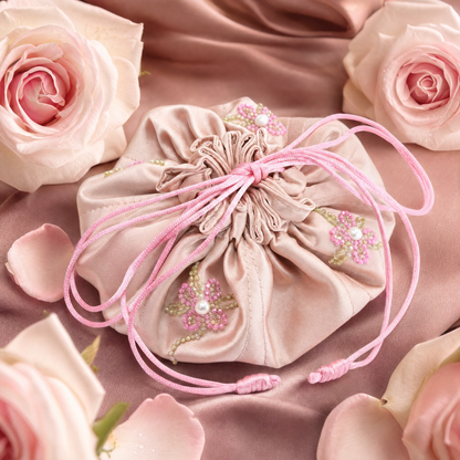 THE BALLET flat-lay jewellery pouch